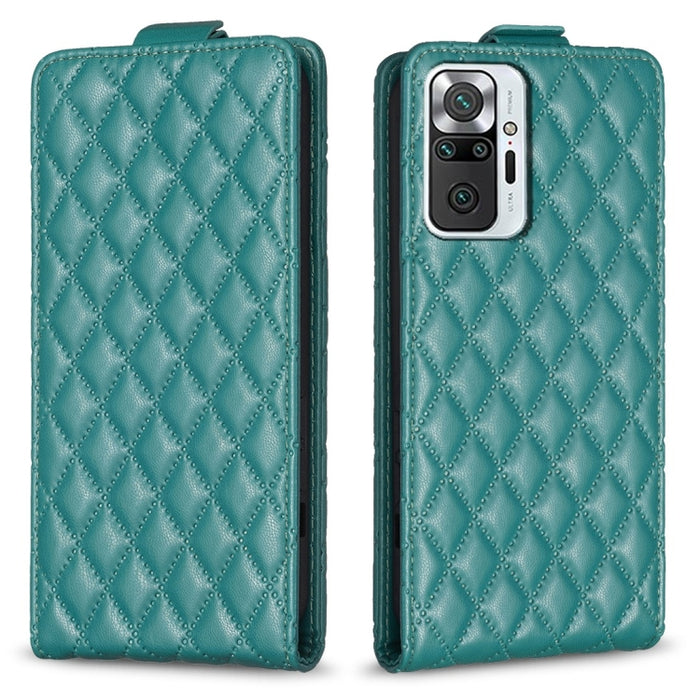 Estuche para teléfono de cuero con tapa vertical Diamond Lattice, For Xiaomi Redmi 9A, For Xiaomi Redmi 9, For Xiaomi Redmi 9C, For Redmi Note 9 / 10X 4G, For Redmi Note 9 Pro / 9 Pro Max