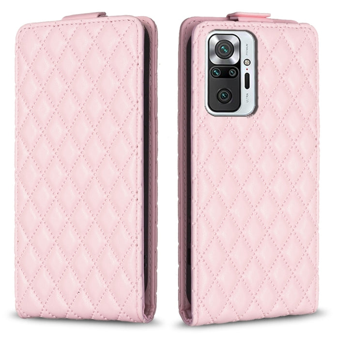 Estuche para teléfono de cuero con tapa vertical Diamond Lattice, For Xiaomi Redmi 9A, For Xiaomi Redmi 9, For Xiaomi Redmi 9C, For Redmi Note 9 / 10X 4G, For Redmi Note 9 Pro / 9 Pro Max