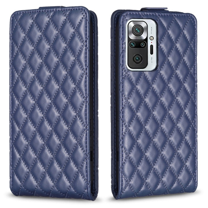 Estuche para teléfono de cuero con tapa vertical Diamond Lattice, For Xiaomi Redmi 9A, For Xiaomi Redmi 9, For Xiaomi Redmi 9C, For Redmi Note 9 / 10X 4G, For Redmi Note 9 Pro / 9 Pro Max