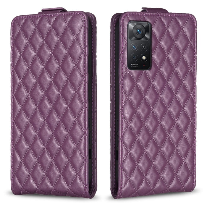Estuche para teléfono de cuero con tapa vertical Diamond Lattice, For Redmi Note 12 5G Global, For Xiaomi 13 Lite / Civi 2, For Xiaomi Redmi K60 / K60 Pro, For Xiaomi 13 Pro, For Xiaomi 13, For Xiaomi 12T / 12T Pro, For Redmi Note 11 Pro 5G Global     ...
