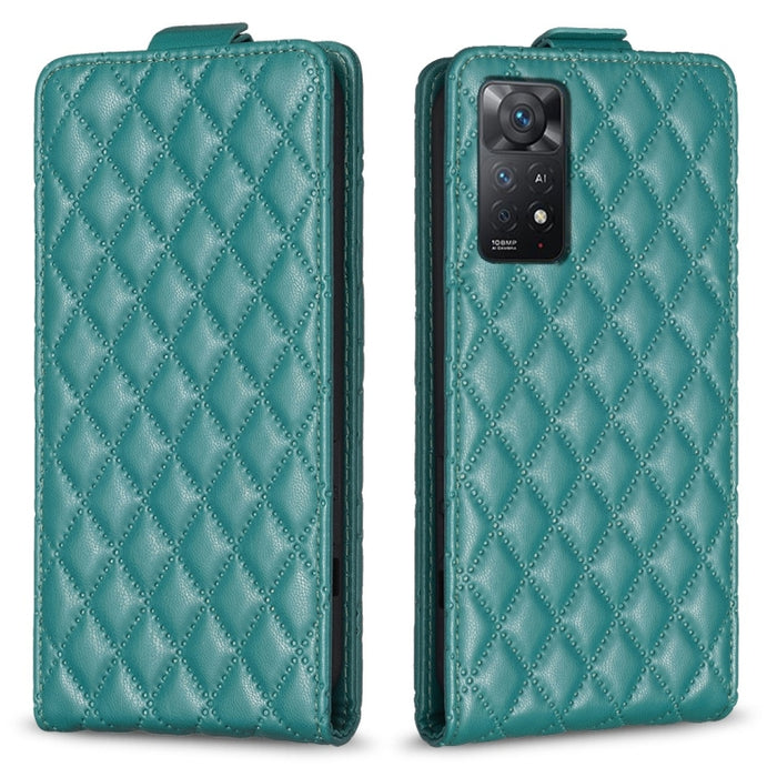 Estuche para teléfono de cuero con tapa vertical Diamond Lattice, For Redmi Note 12 5G Global, For Xiaomi 13 Lite / Civi 2, For Xiaomi Redmi K60 / K60 Pro, For Xiaomi 13 Pro, For Xiaomi 13, For Xiaomi 12T / 12T Pro, For Redmi Note 11 Pro 5G Global     ...