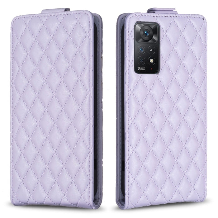 Estuche para teléfono de cuero con tapa vertical Diamond Lattice, For Redmi Note 12 5G Global, For Xiaomi 13 Lite / Civi 2, For Xiaomi Redmi K60 / K60 Pro, For Xiaomi 13 Pro, For Xiaomi 13, For Xiaomi 12T / 12T Pro, For Redmi Note 11 Pro 5G Global     ...