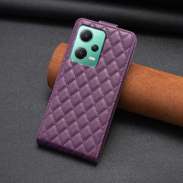 Estuche para teléfono de cuero con tapa vertical Diamond Lattice, For Redmi Note 12 5G Global, For Xiaomi 13 Lite / Civi 2, For Xiaomi Redmi K60 / K60 Pro, For Xiaomi 13 Pro, For Xiaomi 13, For Xiaomi 12T / 12T Pro, For Redmi Note 11 Pro 5G Global     ...