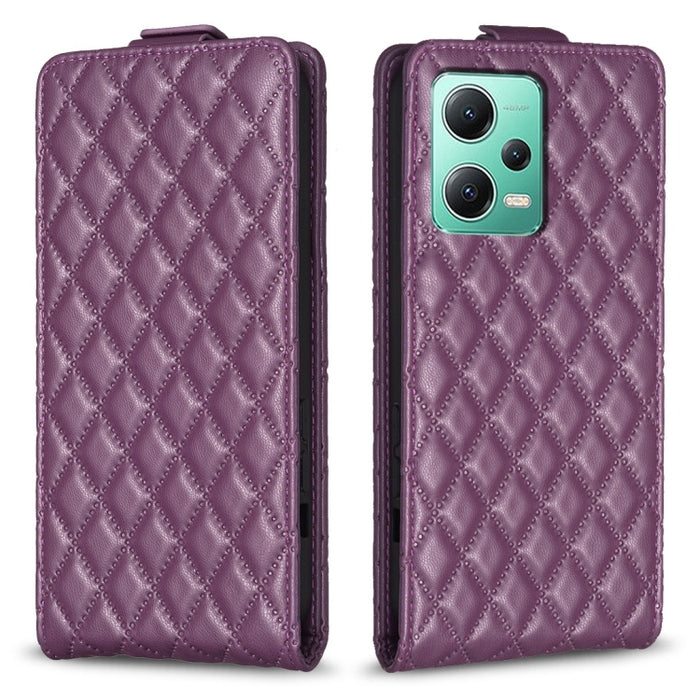 Estuche para teléfono de cuero con tapa vertical Diamond Lattice, For Redmi Note 12 5G Global, For Xiaomi 13 Lite / Civi 2, For Xiaomi Redmi K60 / K60 Pro, For Xiaomi 13 Pro, For Xiaomi 13, For Xiaomi 12T / 12T Pro, For Redmi Note 11 Pro 5G Global     ...