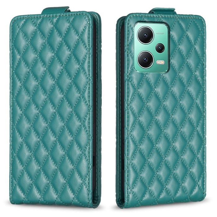 Estuche para teléfono de cuero con tapa vertical Diamond Lattice, For Redmi Note 12 5G Global, For Xiaomi 13 Lite / Civi 2, For Xiaomi Redmi K60 / K60 Pro, For Xiaomi 13 Pro, For Xiaomi 13, For Xiaomi 12T / 12T Pro, For Redmi Note 11 Pro 5G Global     ...