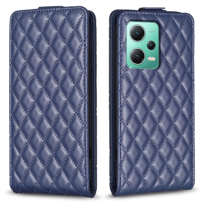 Estuche para teléfono de cuero con tapa vertical Diamond Lattice, For Redmi Note 12 5G Global, For Xiaomi 13 Lite / Civi 2, For Xiaomi Redmi K60 / K60 Pro, For Xiaomi 13 Pro, For Xiaomi 13, For Xiaomi 12T / 12T Pro, For Redmi Note 11 Pro 5G Global     ...