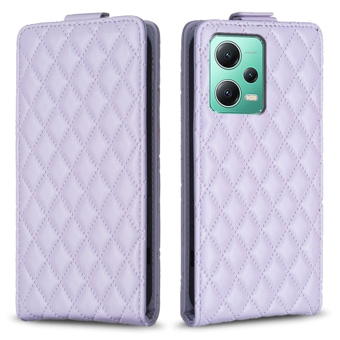 Estuche para teléfono de cuero con tapa vertical Diamond Lattice, For Redmi Note 12 5G Global, For Xiaomi 13 Lite / Civi 2, For Xiaomi Redmi K60 / K60 Pro, For Xiaomi 13 Pro, For Xiaomi 13, For Xiaomi 12T / 12T Pro, For Redmi Note 11 Pro 5G Global     ...