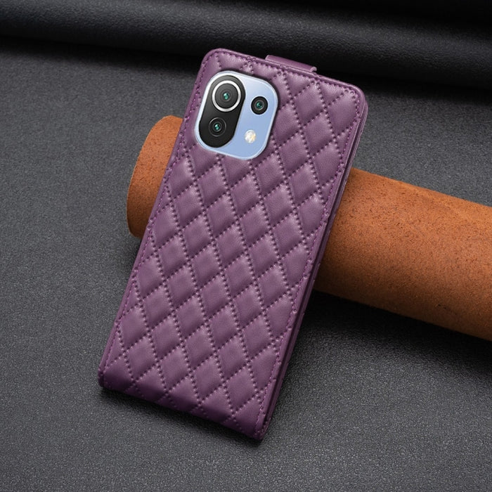 Estuche para teléfono de cuero con tapa vertical Diamond Lattice, For Xiaomi Redmi 9A, For Xiaomi Redmi 9, For Xiaomi Redmi 9C, For Redmi Note 9 / 10X 4G, For Redmi Note 9 Pro / 9 Pro Max