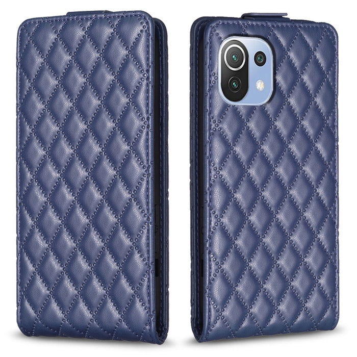 Estuche para teléfono de cuero con tapa vertical Diamond Lattice, For Xiaomi Redmi 9A, For Xiaomi Redmi 9, For Xiaomi Redmi 9C, For Redmi Note 9 / 10X 4G, For Redmi Note 9 Pro / 9 Pro Max