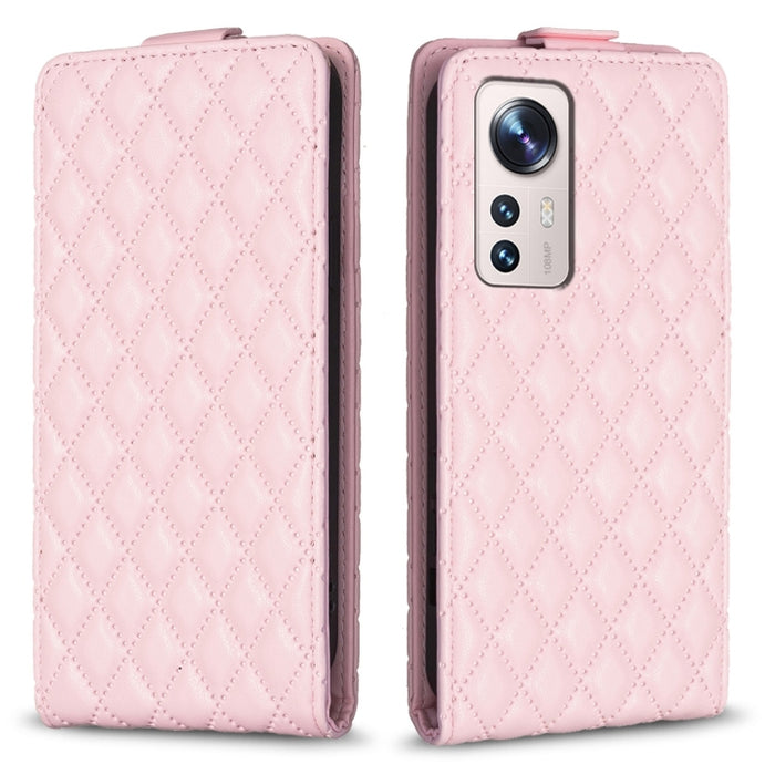 Estuche para teléfono de cuero con tapa vertical Diamond Lattice, For Redmi Note 12 5G Global, For Xiaomi 13 Lite / Civi 2, For Xiaomi Redmi K60 / K60 Pro, For Xiaomi 13 Pro, For Xiaomi 13, For Xiaomi 12T / 12T Pro, For Redmi Note 11 Pro 5G Global     ...