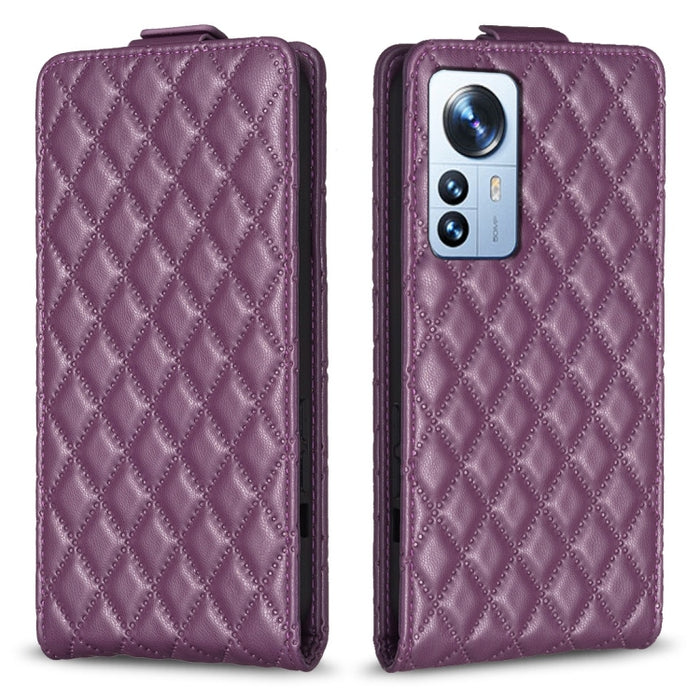 Estuche para teléfono de cuero con tapa vertical Diamond Lattice, For Redmi Note 12 5G Global, For Xiaomi 13 Lite / Civi 2, For Xiaomi Redmi K60 / K60 Pro, For Xiaomi 13 Pro, For Xiaomi 13, For Xiaomi 12T / 12T Pro, For Redmi Note 11 Pro 5G Global     ...