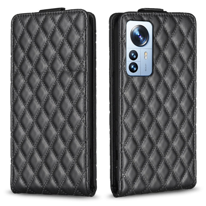 Estuche para teléfono de cuero con tapa vertical Diamond Lattice, For Redmi Note 12 5G Global, For Xiaomi 13 Lite / Civi 2, For Xiaomi Redmi K60 / K60 Pro, For Xiaomi 13 Pro, For Xiaomi 13, For Xiaomi 12T / 12T Pro, For Redmi Note 11 Pro 5G Global     ...