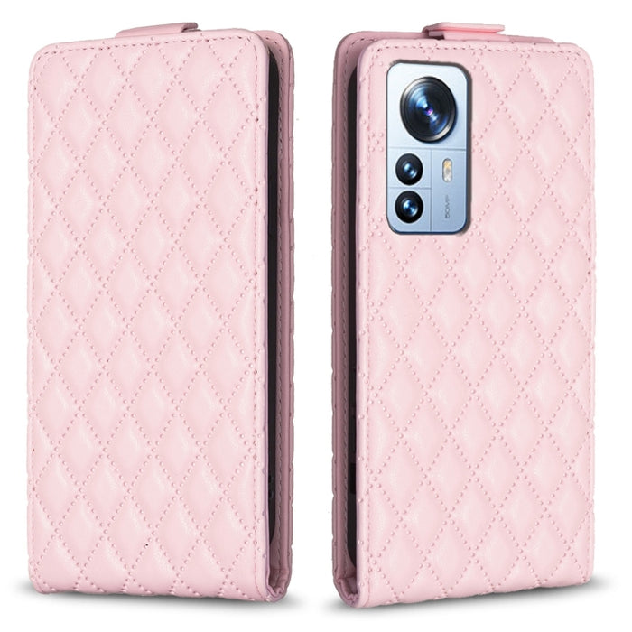 Estuche para teléfono de cuero con tapa vertical Diamond Lattice, For Redmi Note 12 5G Global, For Xiaomi 13 Lite / Civi 2, For Xiaomi Redmi K60 / K60 Pro, For Xiaomi 13 Pro, For Xiaomi 13, For Xiaomi 12T / 12T Pro, For Redmi Note 11 Pro 5G Global     ...