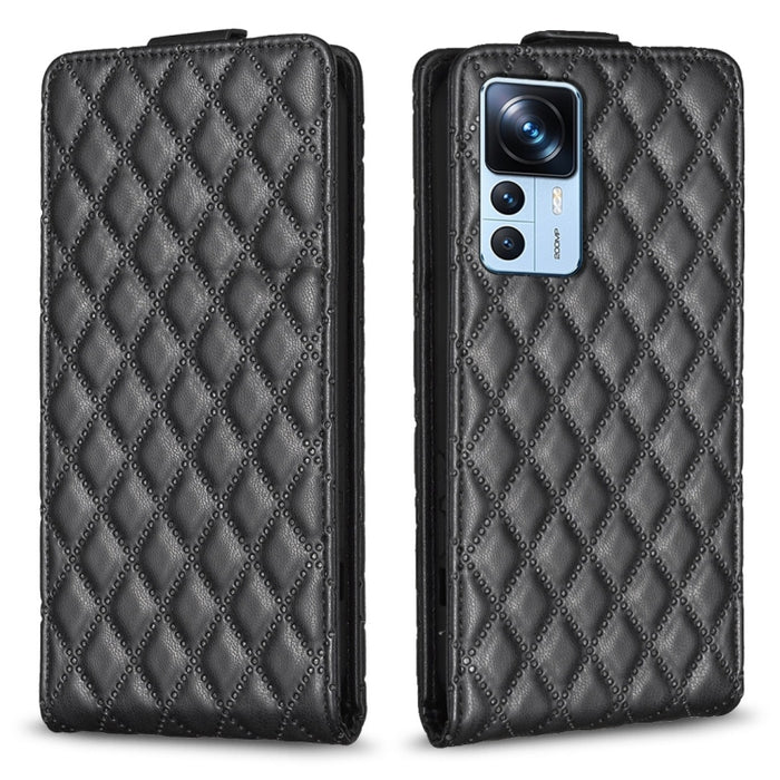 Estuche para teléfono de cuero con tapa vertical Diamond Lattice, For Redmi Note 12 5G Global, For Xiaomi 13 Lite / Civi 2, For Xiaomi Redmi K60 / K60 Pro, For Xiaomi 13 Pro, For Xiaomi 13, For Xiaomi 12T / 12T Pro, For Redmi Note 11 Pro 5G Global     ...