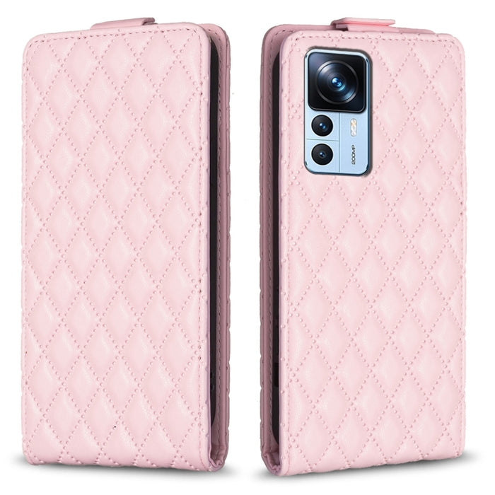 Estuche para teléfono de cuero con tapa vertical Diamond Lattice, For Redmi Note 12 5G Global, For Xiaomi 13 Lite / Civi 2, For Xiaomi Redmi K60 / K60 Pro, For Xiaomi 13 Pro, For Xiaomi 13, For Xiaomi 12T / 12T Pro, For Redmi Note 11 Pro 5G Global     ...