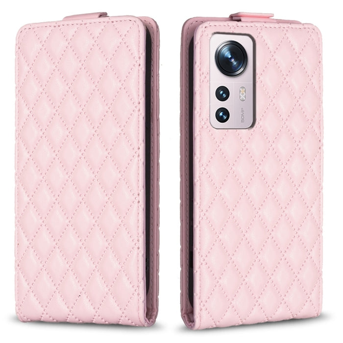 Estuche para teléfono de cuero con tapa vertical Diamond Lattice, For Redmi Note 12 5G Global, For Xiaomi 13 Lite / Civi 2, For Xiaomi Redmi K60 / K60 Pro, For Xiaomi 13 Pro, For Xiaomi 13, For Xiaomi 12T / 12T Pro, For Redmi Note 11 Pro 5G Global     ...