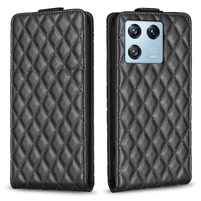 Estuche para teléfono de cuero con tapa vertical Diamond Lattice, For Redmi Note 12 5G Global, For Xiaomi 13 Lite / Civi 2, For Xiaomi Redmi K60 / K60 Pro, For Xiaomi 13 Pro, For Xiaomi 13, For Xiaomi 12T / 12T Pro, For Redmi Note 11 Pro 5G Global     ...