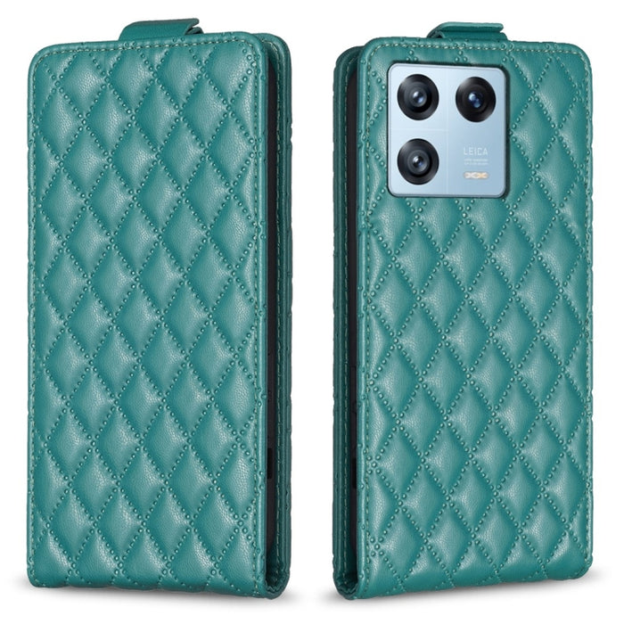 Estuche para teléfono de cuero con tapa vertical Diamond Lattice, For Redmi Note 12 5G Global, For Xiaomi 13 Lite / Civi 2, For Xiaomi Redmi K60 / K60 Pro, For Xiaomi 13 Pro, For Xiaomi 13, For Xiaomi 12T / 12T Pro, For Redmi Note 11 Pro 5G Global     ...