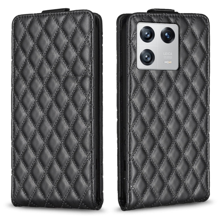 Estuche para teléfono de cuero con tapa vertical Diamond Lattice, For Redmi Note 12 5G Global, For Xiaomi 13 Lite / Civi 2, For Xiaomi Redmi K60 / K60 Pro, For Xiaomi 13 Pro, For Xiaomi 13, For Xiaomi 12T / 12T Pro, For Redmi Note 11 Pro 5G Global     ...