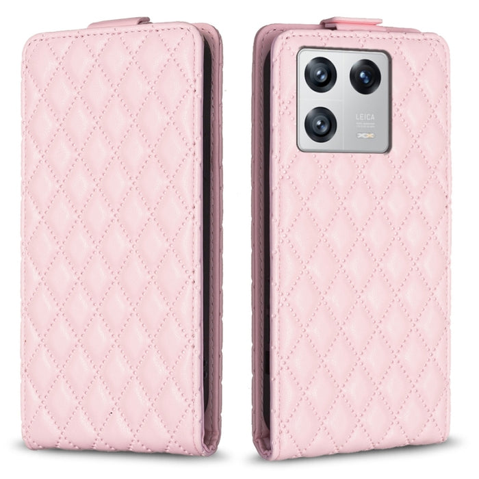 Estuche para teléfono de cuero con tapa vertical Diamond Lattice, For Redmi Note 12 5G Global, For Xiaomi 13 Lite / Civi 2, For Xiaomi Redmi K60 / K60 Pro, For Xiaomi 13 Pro, For Xiaomi 13, For Xiaomi 12T / 12T Pro, For Redmi Note 11 Pro 5G Global     ...