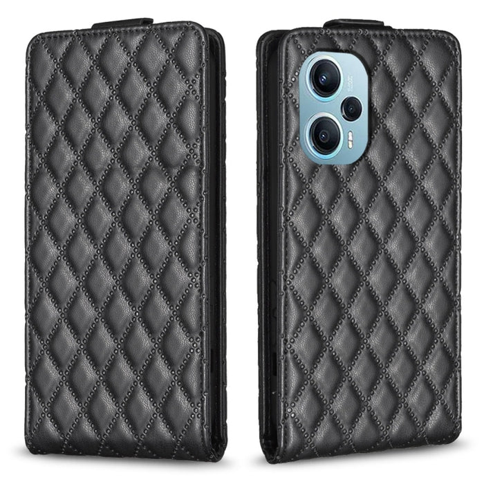 Estuche para teléfono de cuero con tapa vertical Diamond Lattice, For Xiaomi Redmi Note 13 Pro 4G Global, For Xiaomi Poco M6 Pro 4G, For Xiaomi Redmi Note 13 4G Global, For Xiaomi Redmi Note 13, For Xiaomi Redmi 13C, For Xiaomi Redmi Note 13 Pro+ 5G   ...