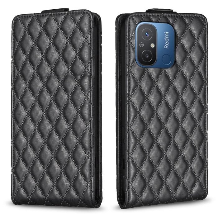 Estuche para teléfono de cuero con tapa vertical Diamond Lattice, For Xiaomi Redmi Note 13 Pro 4G Global, For Xiaomi Poco M6 Pro 4G, For Xiaomi Redmi Note 13 4G Global, For Xiaomi Redmi Note 13, For Xiaomi Redmi 13C, For Xiaomi Redmi Note 13 Pro+ 5G   ...