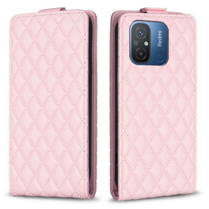 Estuche para teléfono de cuero con tapa vertical Diamond Lattice, For Xiaomi Redmi Note 13 Pro 4G Global, For Xiaomi Poco M6 Pro 4G, For Xiaomi Redmi Note 13 4G Global, For Xiaomi Redmi Note 13, For Xiaomi Redmi 13C, For Xiaomi Redmi Note 13 Pro+ 5G   ...