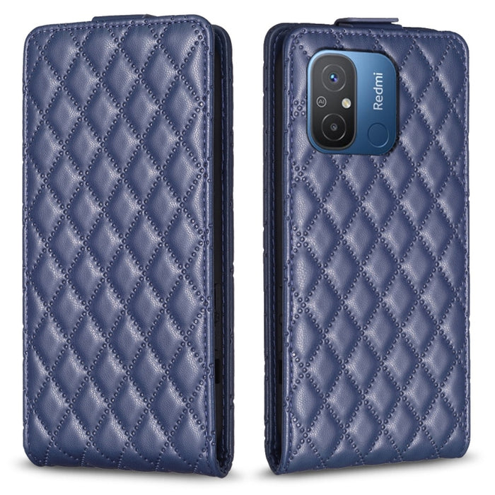 Estuche para teléfono de cuero con tapa vertical Diamond Lattice, For Xiaomi Redmi Note 13 Pro 4G Global, For Xiaomi Poco M6 Pro 4G, For Xiaomi Redmi Note 13 4G Global, For Xiaomi Redmi Note 13, For Xiaomi Redmi 13C, For Xiaomi Redmi Note 13 Pro+ 5G   ...