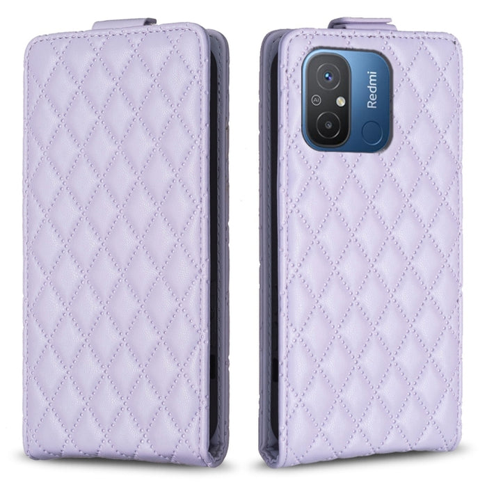 Estuche para teléfono de cuero con tapa vertical Diamond Lattice, For Xiaomi Redmi Note 13 Pro 4G Global, For Xiaomi Poco M6 Pro 4G, For Xiaomi Redmi Note 13 4G Global, For Xiaomi Redmi Note 13, For Xiaomi Redmi 13C, For Xiaomi Redmi Note 13 Pro+ 5G   ...