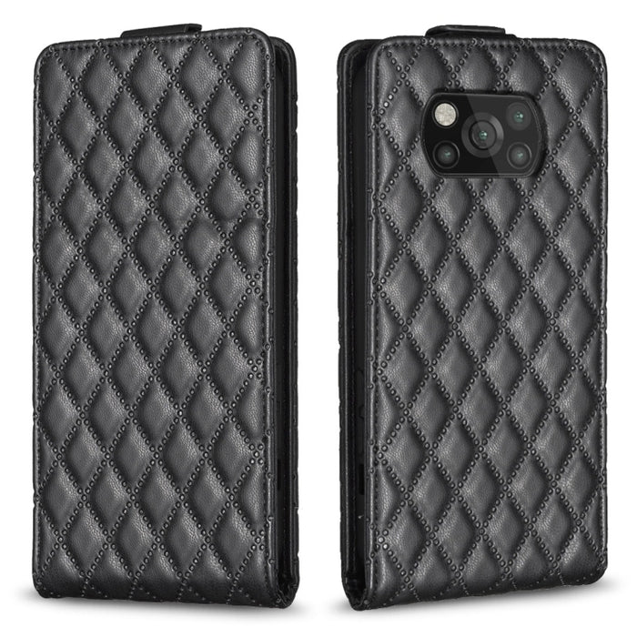 Estuche para teléfono de cuero con tapa vertical Diamond Lattice, For Xiaomi Redmi 9A, For Xiaomi Redmi 9, For Xiaomi Redmi 9C, For Redmi Note 9 / 10X 4G, For Redmi Note 9 Pro / 9 Pro Max