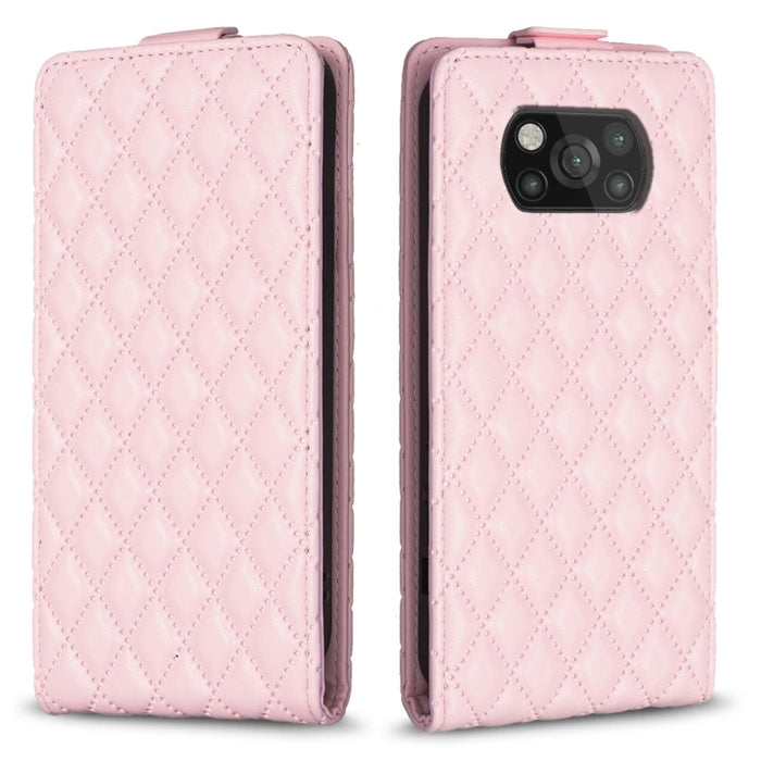 Estuche para teléfono de cuero con tapa vertical Diamond Lattice, For Xiaomi Redmi 9A, For Xiaomi Redmi 9, For Xiaomi Redmi 9C, For Redmi Note 9 / 10X 4G, For Redmi Note 9 Pro / 9 Pro Max