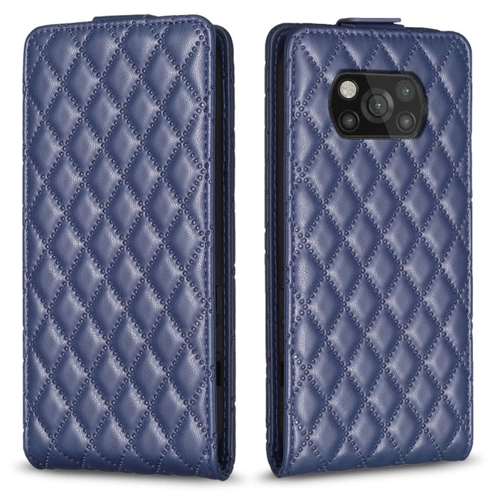 Estuche para teléfono de cuero con tapa vertical Diamond Lattice, For Xiaomi Redmi 9A, For Xiaomi Redmi 9, For Xiaomi Redmi 9C, For Redmi Note 9 / 10X 4G, For Redmi Note 9 Pro / 9 Pro Max