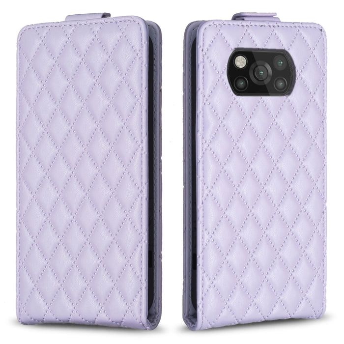 Estuche para teléfono de cuero con tapa vertical Diamond Lattice, For Xiaomi Redmi 9A, For Xiaomi Redmi 9, For Xiaomi Redmi 9C, For Redmi Note 9 / 10X 4G, For Redmi Note 9 Pro / 9 Pro Max