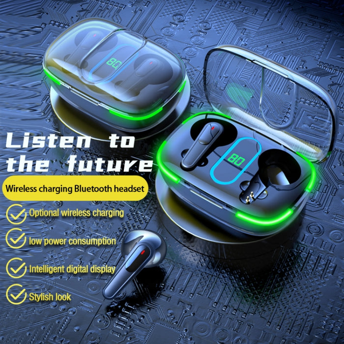 Los auriculares Bluetooth Pro 70 con pantalla digital inteligente V5.3 admiten carga inalámbrica, Pro 70