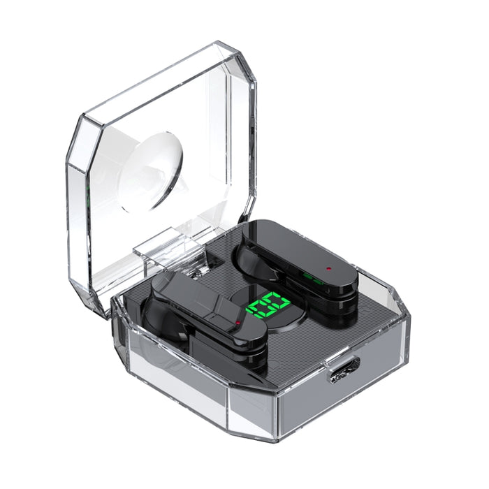 K30 Cápsula transparente Pantalla digital Control táctil Auriculares Bluetooth, K30