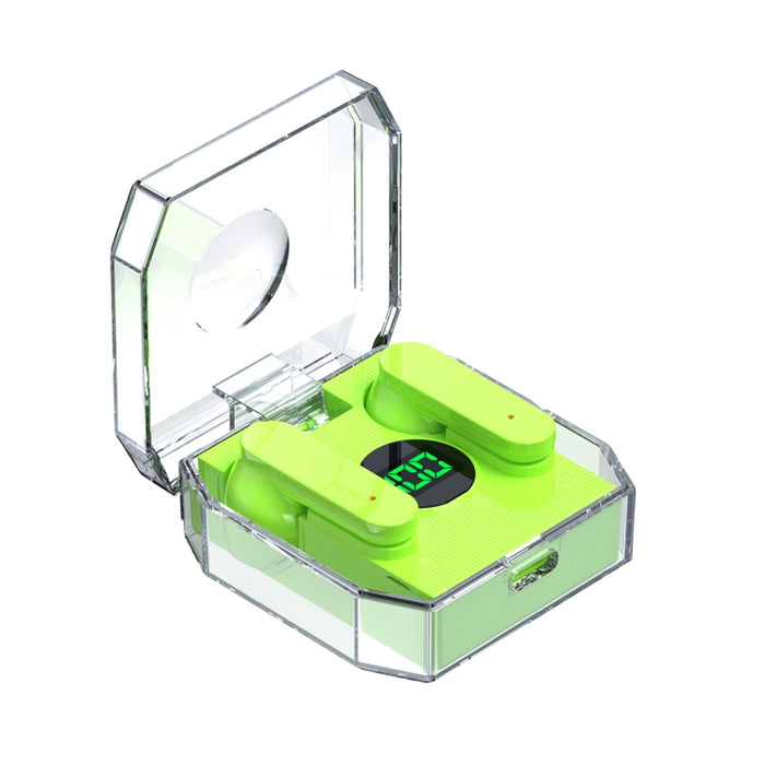 K30 Cápsula transparente Pantalla digital Control táctil Auriculares Bluetooth, K30