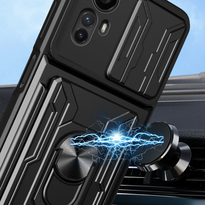 Funda deslizante para teléfono Camshield TPU+PC con ranura para tarjeta, For Redmi Note 12S 4G, For Redmi 10 5G