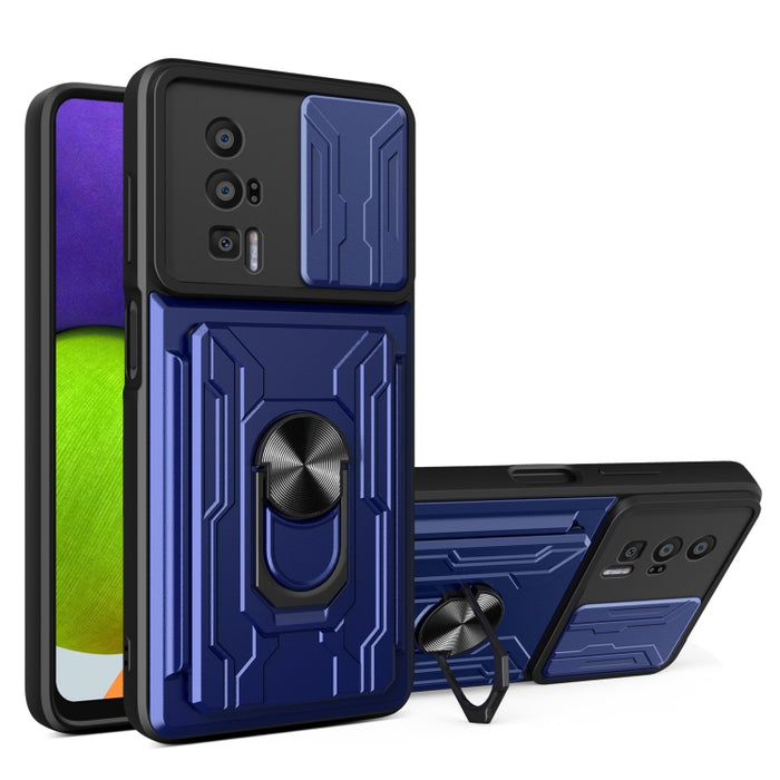 Funda deslizante para teléfono Camshield TPU+PC con ranura para tarjeta, For Redmi A5 4G 173.3mm, For Redmi Note 14 Pro 4G, For Redmi Note 14 4G 163.25mm, For Redmi Note 14 5G, For Redmi Note 14 Pro+ 5G, For Redmi Note 14 Pro 5G, For Redmi 13 4G Global...