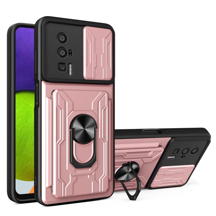 Funda deslizante para teléfono Camshield TPU+PC con ranura para tarjeta, For Redmi A5 4G 173.3mm, For Redmi Note 14 Pro 4G, For Redmi Note 14 4G 163.25mm, For Redmi Note 14 5G, For Redmi Note 14 Pro+ 5G, For Redmi Note 14 Pro 5G, For Redmi 13 4G Global...