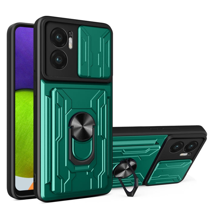 Funda deslizante para teléfono Camshield TPU+PC con ranura para tarjeta, For Redmi A5 4G 173.3mm, For Redmi Note 14 Pro 4G, For Redmi Note 14 4G 163.25mm, For Redmi Note 14 5G, For Redmi Note 14 Pro+ 5G, For Redmi Note 14 Pro 5G, For Redmi 13 4G Global...