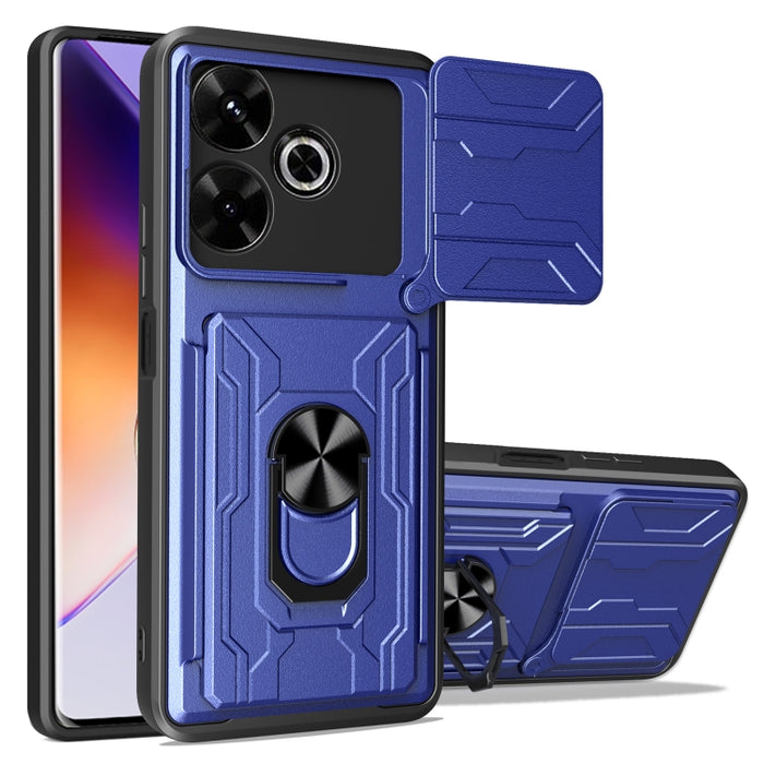 Funda deslizante para teléfono Camshield TPU+PC con ranura para tarjeta, For Redmi A5 4G 173.3mm, For Redmi Note 14 Pro 4G, For Redmi Note 14 4G 163.25mm, For Redmi Note 14 5G, For Redmi Note 14 Pro+ 5G, For Redmi Note 14 Pro 5G, For Redmi 13 4G Global...