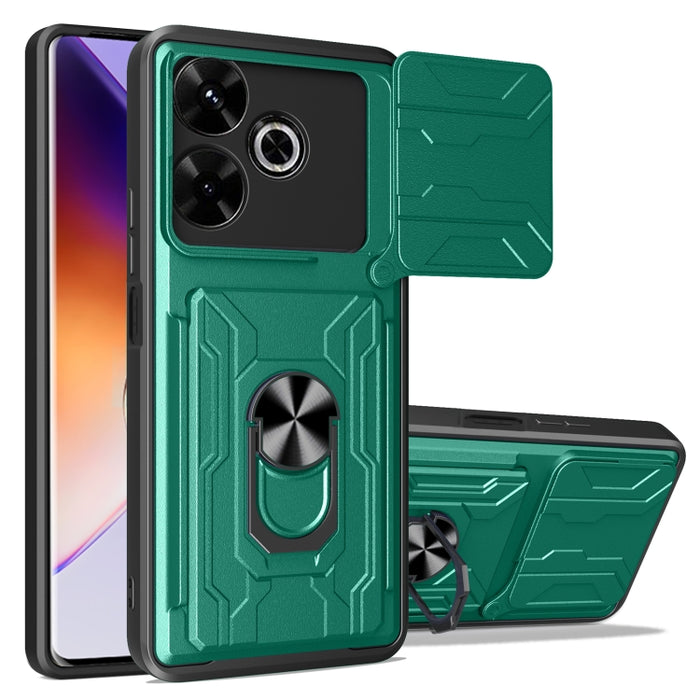 Funda deslizante para teléfono Camshield TPU+PC con ranura para tarjeta, For Redmi A5 4G 173.3mm, For Redmi Note 14 Pro 4G, For Redmi Note 14 4G 163.25mm, For Redmi Note 14 5G, For Redmi Note 14 Pro+ 5G, For Redmi Note 14 Pro 5G, For Redmi 13 4G Global...