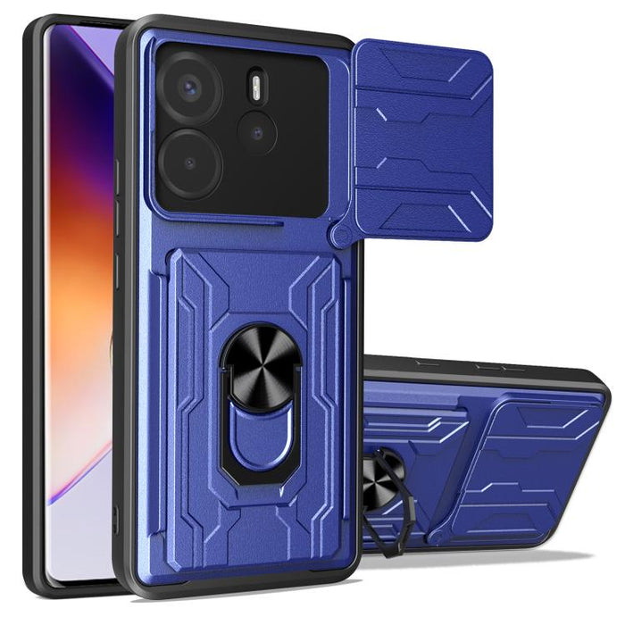 Funda deslizante para teléfono Camshield TPU+PC con ranura para tarjeta, For Redmi A5 4G 173.3mm, For Redmi Note 14 Pro 4G, For Redmi Note 14 4G 163.25mm, For Redmi Note 14 5G, For Redmi Note 14 Pro+ 5G, For Redmi Note 14 Pro 5G, For Redmi 13 4G Global...