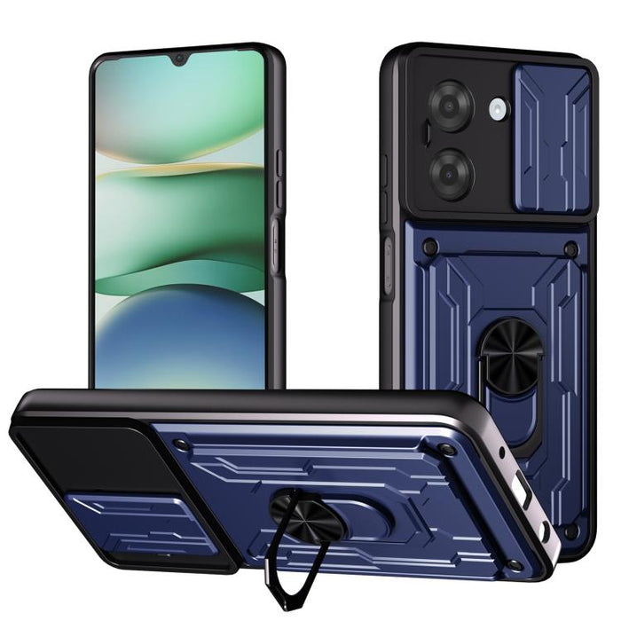 Funda deslizante para teléfono Camshield TPU+PC con ranura para tarjeta, For Redmi A5 4G 173.3mm, For Redmi Note 14 Pro 4G, For Redmi Note 14 4G 163.25mm, For Redmi Note 14 5G, For Redmi Note 14 Pro+ 5G, For Redmi Note 14 Pro 5G, For Redmi 13 4G Global...