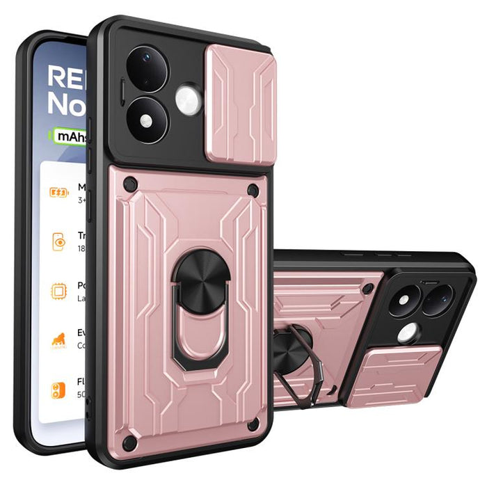 Funda deslizante para teléfono Camshield TPU+PC con ranura para tarjeta, For Redmi A5 4G 173.3mm, For Redmi Note 14 Pro 4G, For Redmi Note 14 4G 163.25mm, For Redmi Note 14 5G, For Redmi Note 14 Pro+ 5G, For Redmi Note 14 Pro 5G, For Redmi 13 4G Global...