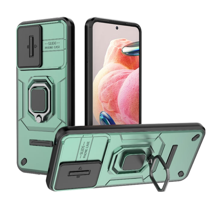 Deslizante Camshield TPU + PC Funda para teléfono a prueba de golpes con soporte, For Xiaomi Redmi 13 4G Global, For Xiaomi Redmi Turbo 3 5G, For Xiaomi Redmi A3 4G Global, For Xiaomi Redmi Note 13 Pro 4G Global, For Xiaomi Redmi Note 13 4G Global     ...