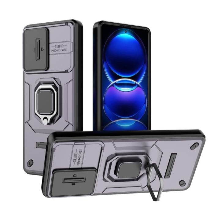 Deslizante Camshield TPU + PC Funda para teléfono a prueba de golpes con soporte, For Xiaomi Redmi 13 4G Global, For Xiaomi Redmi Turbo 3 5G, For Xiaomi Redmi A3 4G Global, For Xiaomi Redmi Note 13 Pro 4G Global, For Xiaomi Redmi Note 13 4G Global     ...