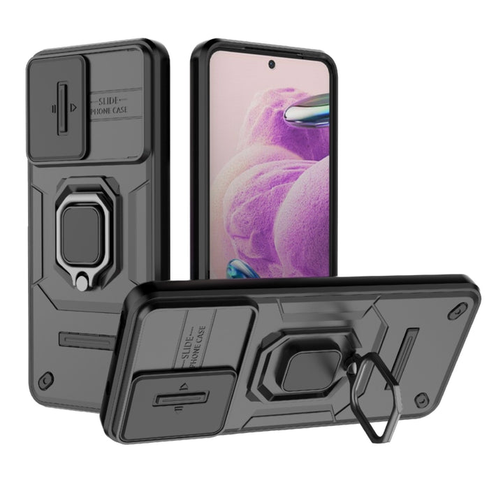 Deslizante Camshield TPU + PC Funda para teléfono a prueba de golpes con soporte, For Xiaomi Redmi 13 4G Global, For Xiaomi Redmi Turbo 3 5G, For Xiaomi Redmi A3 4G Global, For Xiaomi Redmi Note 13 Pro 4G Global, For Xiaomi Redmi Note 13 4G Global     ...