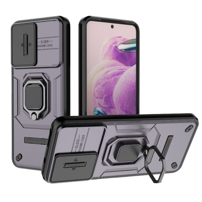 Deslizante Camshield TPU + PC Funda para teléfono a prueba de golpes con soporte, For Xiaomi Redmi 13 4G Global, For Xiaomi Redmi Turbo 3 5G, For Xiaomi Redmi A3 4G Global, For Xiaomi Redmi Note 13 Pro 4G Global, For Xiaomi Redmi Note 13 4G Global     ...
