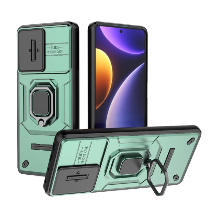 Deslizante Camshield TPU + PC Funda para teléfono a prueba de golpes con soporte, For Xiaomi Redmi 13 4G Global, For Xiaomi Redmi Turbo 3 5G, For Xiaomi Redmi A3 4G Global, For Xiaomi Redmi Note 13 Pro 4G Global, For Xiaomi Redmi Note 13 4G Global     ...